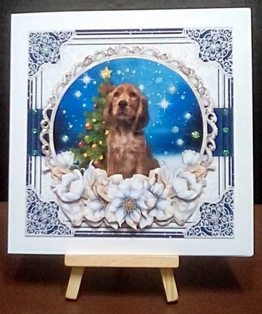 Christmas Dogs1 Mini Card Kit by Benita Jenkinson