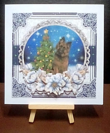 Christmas Dogs4 Mini Card Kit by Benita Jenkinson