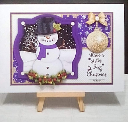 Snowman4 Mini Card Kit by Benita Jenkinson