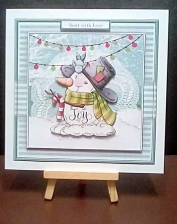 Joyful Snowman  by Benita Jenkinson