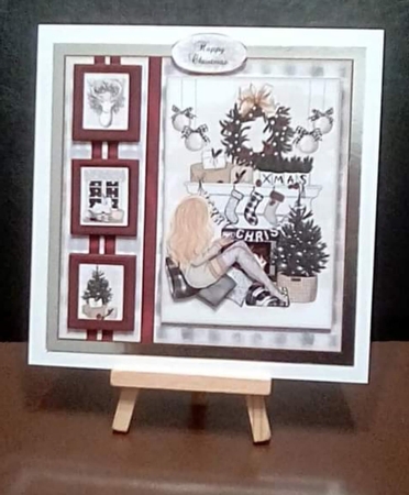 A Plaid Christmas Mini Page Kit by Benita Jenkinson