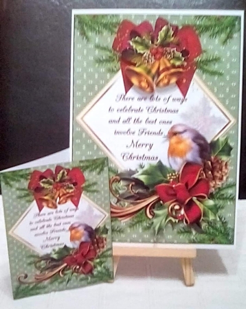 Christmas wishes my friend mini kit by Benita Jenkinson