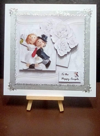 Cute Wedding card Mini Kit by Benita Jenkinson