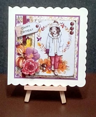 Autumn Daze 3 Complete 6x6 Card Kit  by Benita Jenkinson