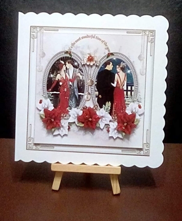 Art Deco Most Wonderful Time Of The Year by Benita Jenkinson