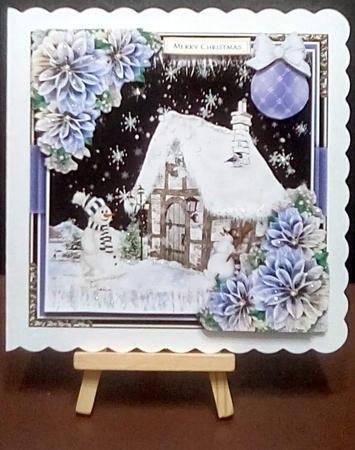Snowy Christmas Mini Card Kit by Benita Jenkinson