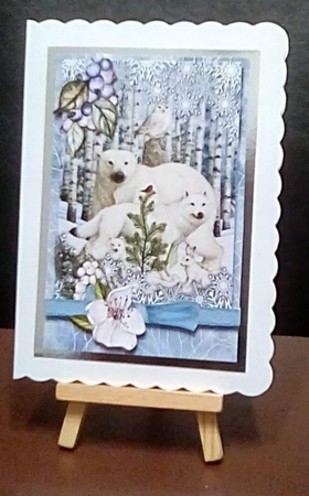 Winter Wildlings 1 6x4 Mini Kit by Benita Jenkinson