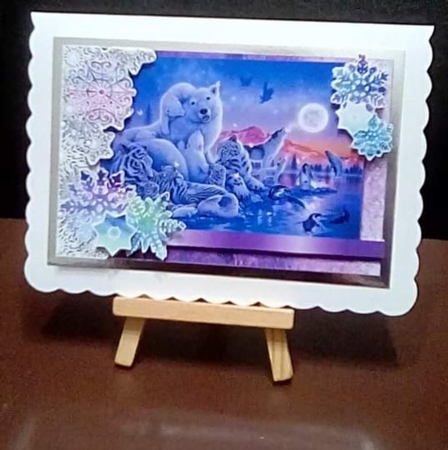 Winter Wildlings 2 6x4 Mini Kit by Benita Jenkinson