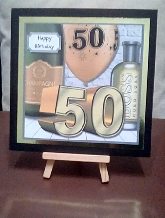 50th Birthday Male by Benita Jenkinson
