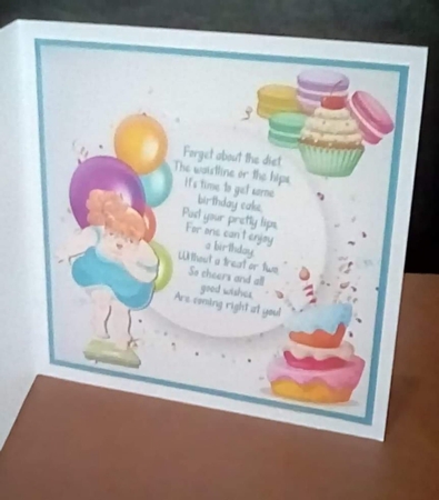 Birthday calories dont count by Benita Jenkinson
