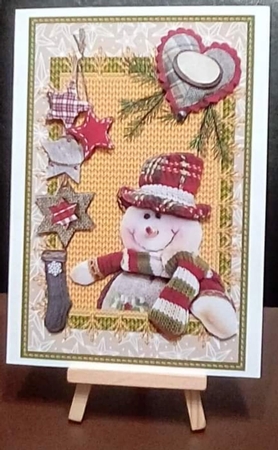 Cuddly Snowman by Benita Jenkinson