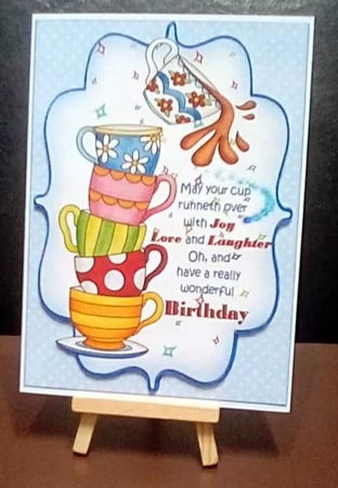 Your cup runneth over insert by Benita Jenkinson
