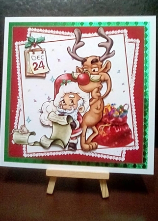 8x8 Ok Rudolf we can do this mini kit by Benita Jenkinson
