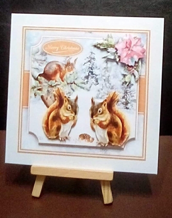 Squirrel Feast Mini Kit by Benita Jenkinson