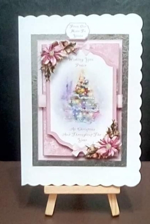 Beautiful Christmas Scene - The Christmas Tree by Benita Jenkinson