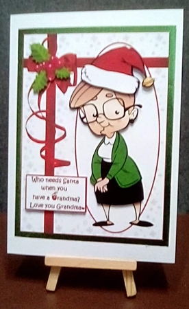 Santa and Grandma mini kit by Benita Jenkinson