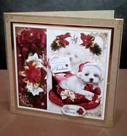 A Pawfect Christmas Cutie Mini Page Kit by Benita Jenkinson