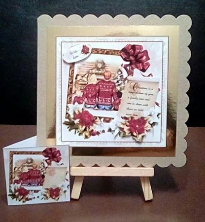 A Family Christmas Mini Page Kit by Benita Jenkinson
