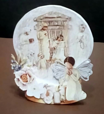 The Glory of Christmas 2 Snow Globe Mini Kit by Benita Jenkinson