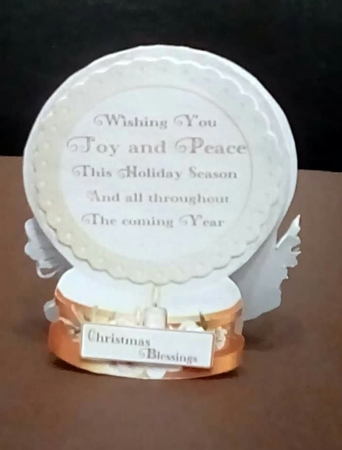 The Glory of Christmas 2 Snow Globe Mini Kit by Benita Jenkinson