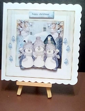 Kit 4 Quick Christmas Cards by Benita Jenkinson