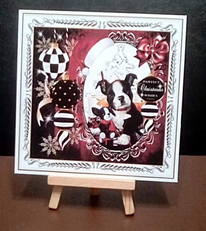 Pawfect Christmas Wishes Mini Page Kit by Benita Jenkinson