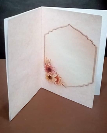 Autumn Posy - 5in x 7in Card Mini Kit by Benita Jenkinson