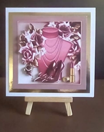 Glamour  Roses Mini Kit by Benita Jenkinson