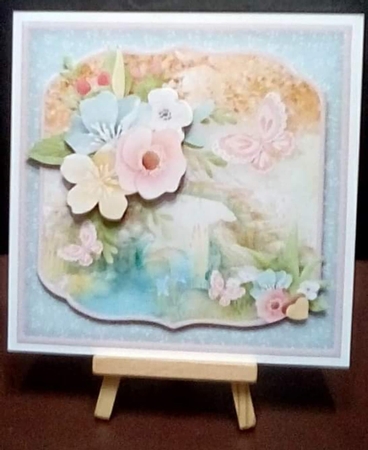 Forest Stream - Decoupage Card Mini Kit by Benita Jenkinson