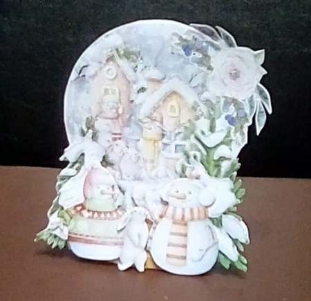 Snowmans Land Snow Globe Mini Kit by Benita Jenkinson