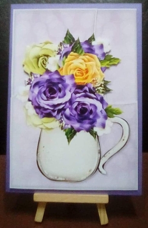 Spring Roses Mini Kit by Benita Jenkinson