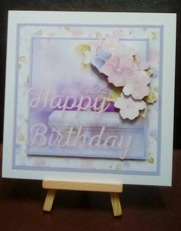 Pastel Posy - Birthday Card Mini Kit by Benita Jenkinson