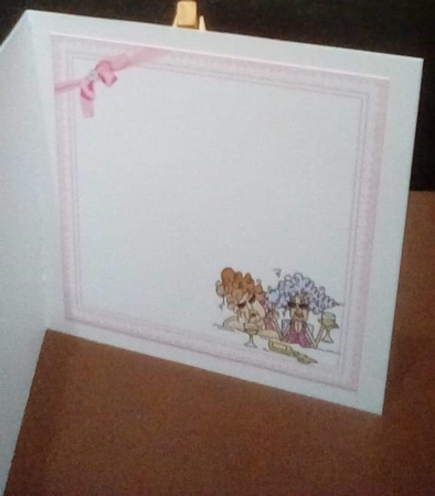 8x8 Stella and Margaret sweet old ladies mini kit by Benita Jenkinson