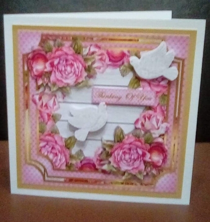 Sympathy Roses Mini Kit by Benita Jenkinson