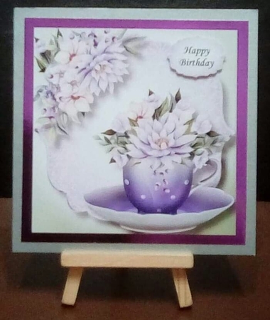 Beautiful Bouquet Teacup & Saucer QUICK TOPPER Bumper Kit by Benita Jenkinson