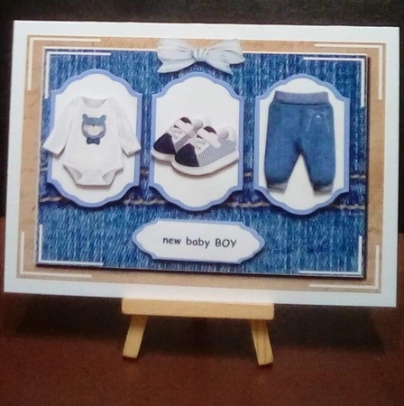 New Baby Boy Jeans Mini Kit by Benita Jenkinson