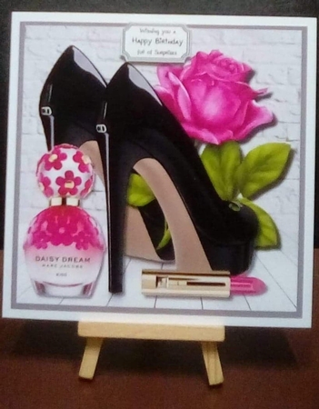 Shoes and rose by Benita Jenkinson