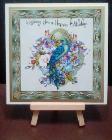 Birthday Peacock Mini Kit by Benita Jenkinson
