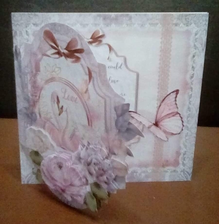Romance - 7x7 Complete Card & Insert Mini Kit by Benita Jenkinson