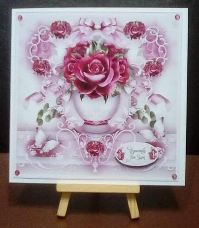 Bordo Floral Vintage Mini Kit by Benita Jenkinson