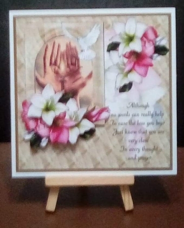 Praying hands by Benita Jenkinson