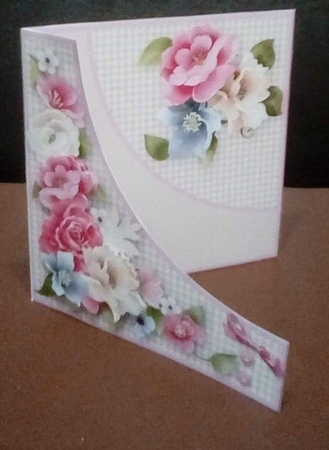 Spring Bouquet - Cutaway Card Mini Kit by Benita Jenkinson