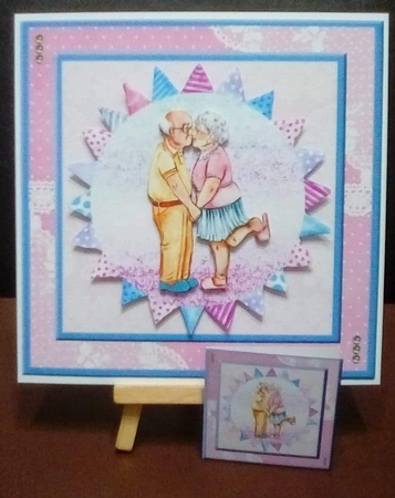 Together Forever Decoupage Mini Kit by Benita Jenkinson