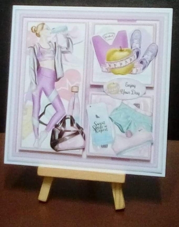 Fitness Collage Mini Page Kit  by Benita Jenkinson