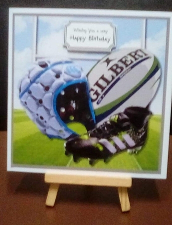 Rugby Birthday by Benita Jenkinson