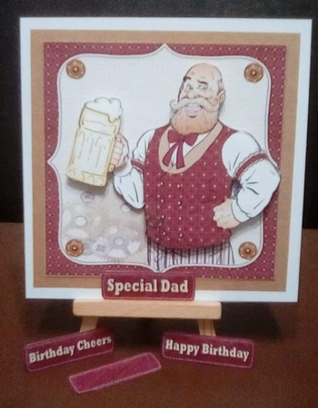 8x8 Birthday cheers mini kit by Benita Jenkinson