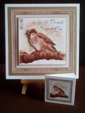 Sparrow Sympathy Mini Kit by Benita Jenkinson