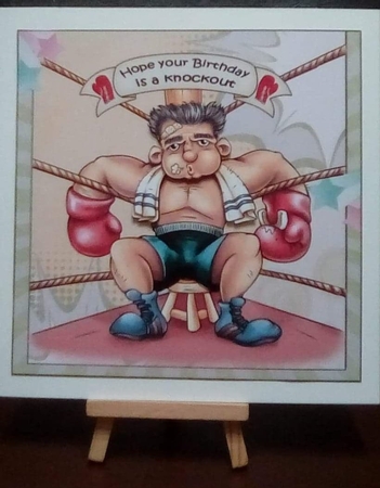 8x8 Birthday knockout mini kit by Benita Jenkinson