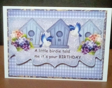 A Little Birdie Mini Kit by Benita Jenkinson