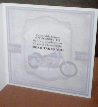 Male Bikers Birthday  by Benita Jenkinson